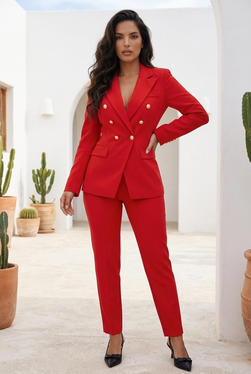 Ensemble chic à jambes larges